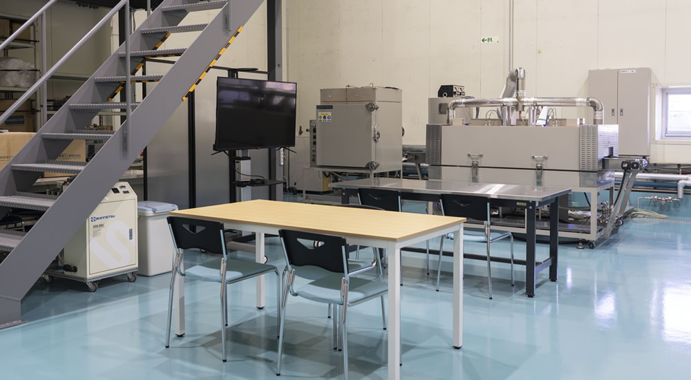 過熱水蒸気実験室