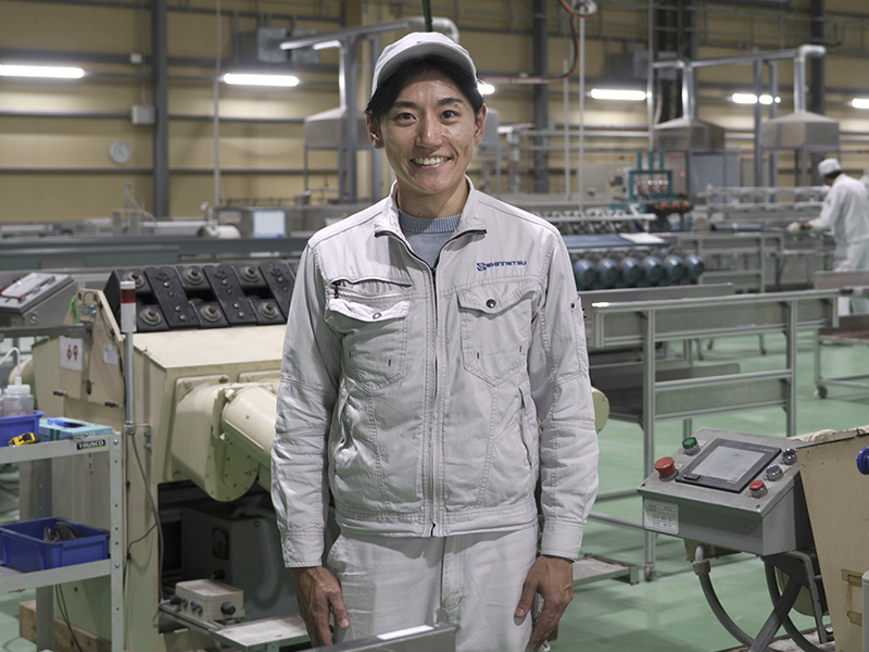 滞りなく設備を動かすための役割を担い、 今後も新熱工業の現場を支える存在として頑張ります！