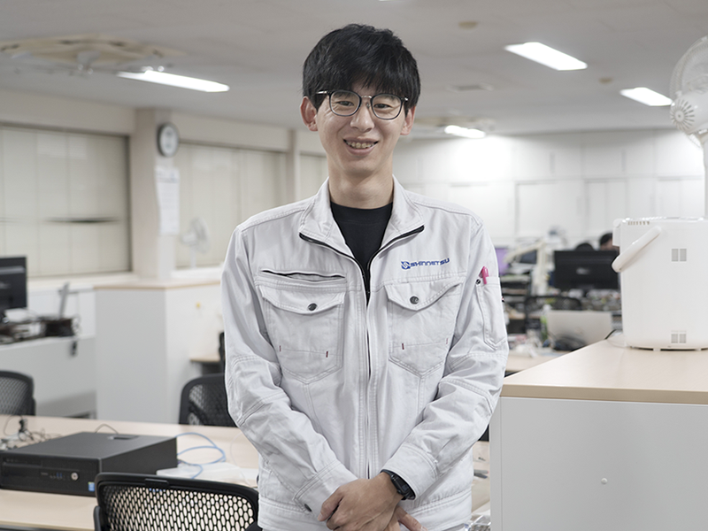 組織のゴールキーパー的ポジションとして、新熱工業が攻勢に転じる際のきっかけになる仕事をしたいです！